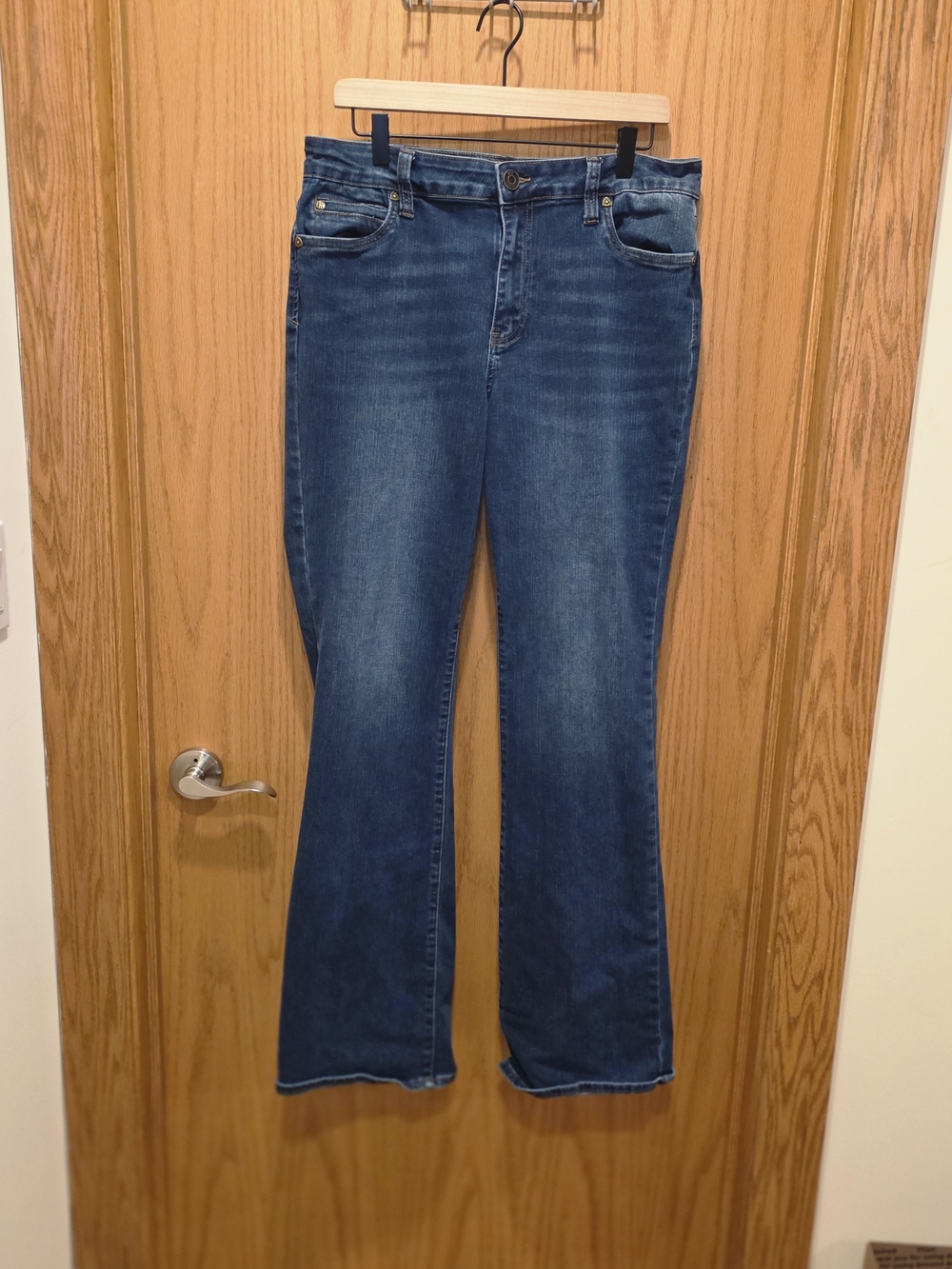 Kut from the Kloth Nicole High Rise Mid Wash Blue Bootcut Jeans